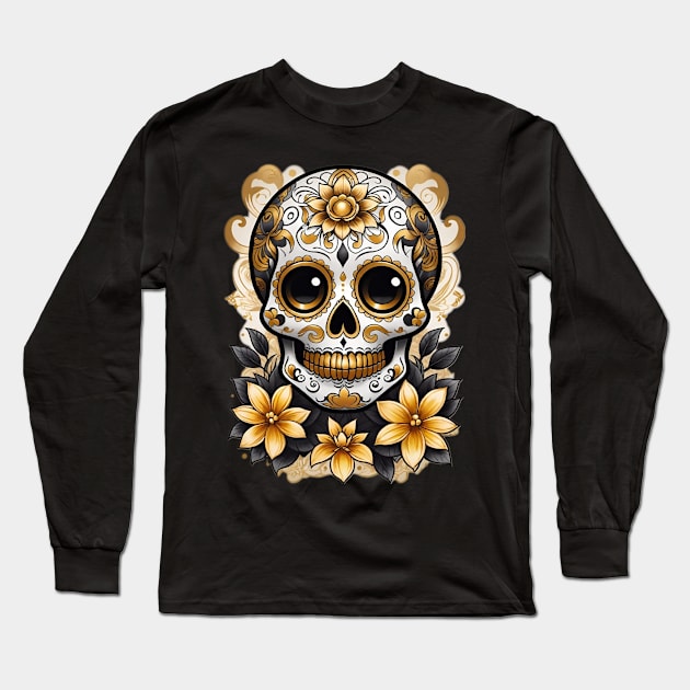 Golden Glow Long Sleeve T-Shirt by Absinthe Society 